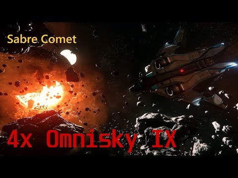 SABRE COMET Omnisky IX (S3) TEST Star Citizen AC 3.2.2 Pirate Swarm