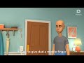 Classic Caillou Give His Dad Middle Finger Grounded