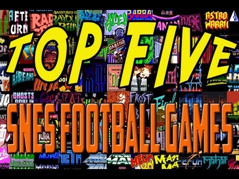 Top Five SNES Football Games of All Time!