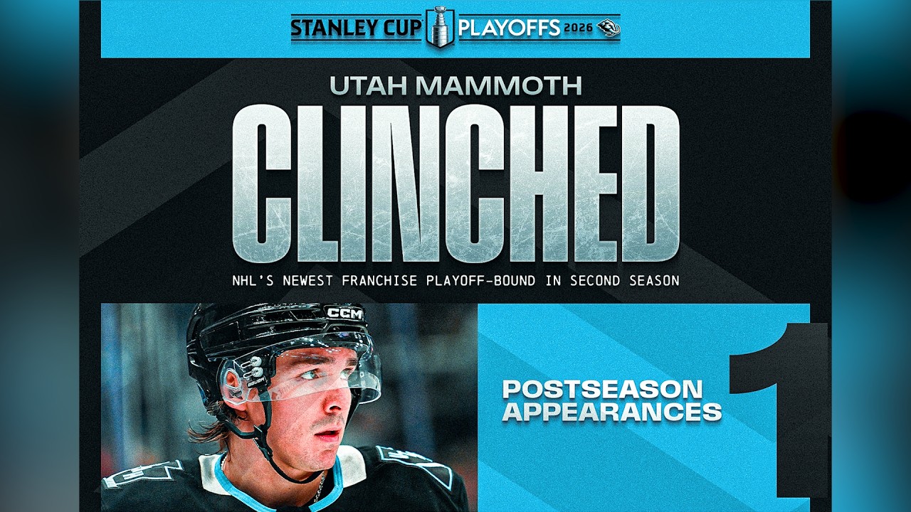 Utah Is IN 🚨 FIRST Playoff Berth in Franchise History | Mammoth Best Plays
