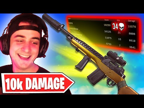 10,000 DAMAGE in a SINGLE game of Warzone (34 KILLS)