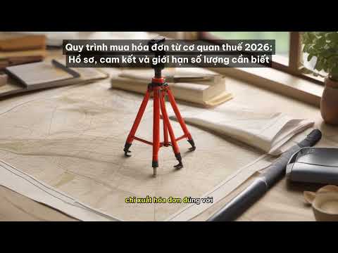 Quy trình mua hóa đơn từ cơ quan thuế 2026: Hồ sơ, cam kết và giới hạn số lượng cầ... [Tóm Tắt]