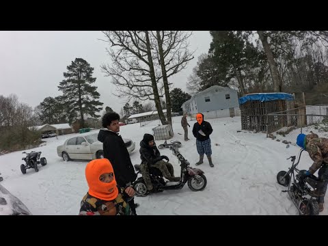 Snowed in with the Nephews! 