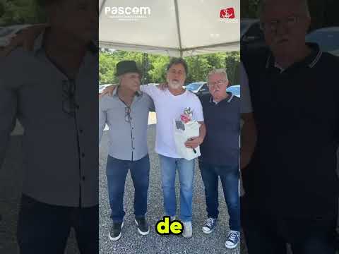 Marcos frota e presenteado com Imagem de Santa Filomena #shorts