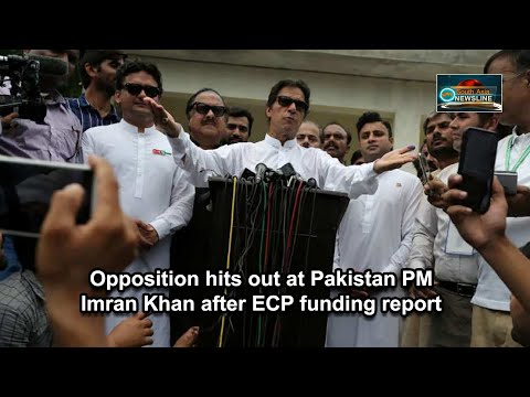Opposition hits out at Pakistan PM Imran Khan after ECP funding report