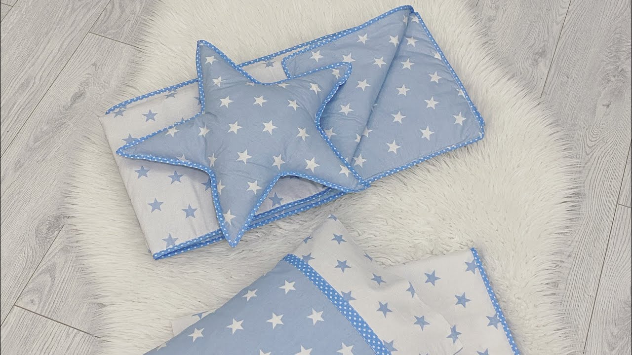 Watch Baby Quilt, Sheet and Pillow Cover Sewing 🛏 Now Baby Quilt, Sheet and Pillow Cover Sewing 🛏