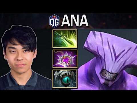 OG.ANA SMURF FACELESS VOID WITH 39 KILLS - DOTA 2 7.30 GAMEPLAY