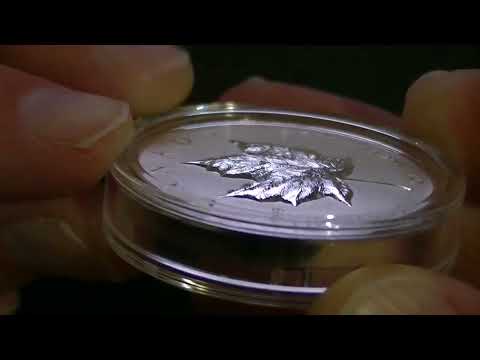 Coin review - Canada 1oz. Fine Silver $20 Coin – Ultra-High Relief Silver Maple Leaf