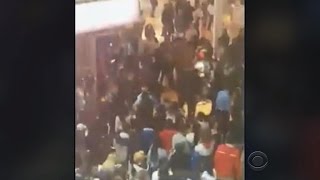 Chaotic fights erupt at malls across the United St