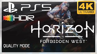 [4K/HDR] Horizon Forbidden West (Quality) / PS5 Gameplay