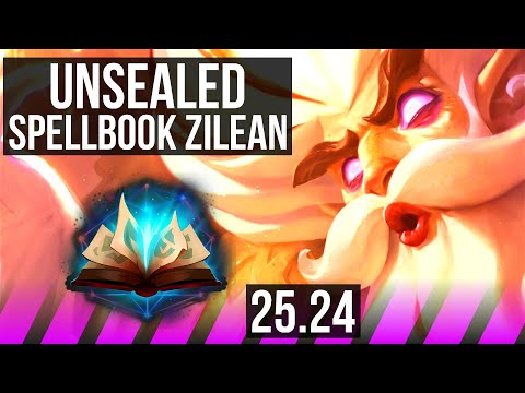 ZILEAN & Ziggs vs THRESH & Mel (SUP) | Unsealed Spellbook | KR Master | 25.24