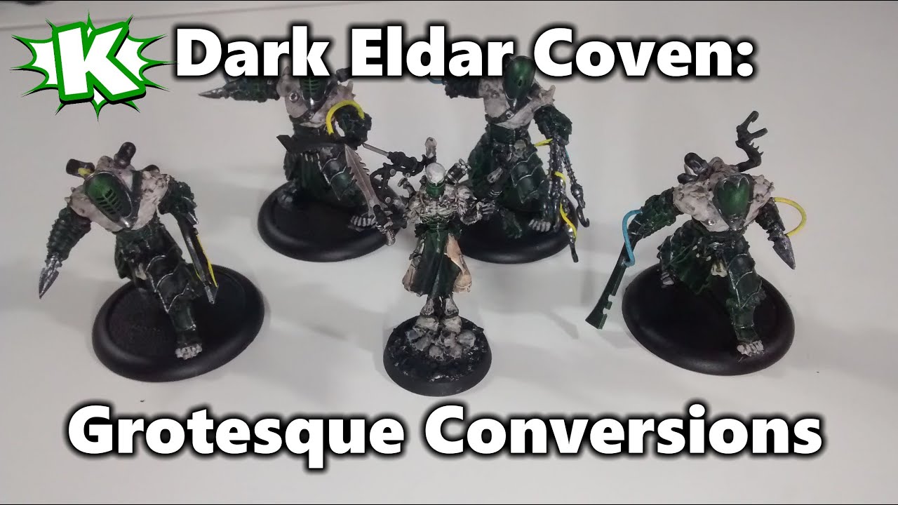 Dark Eldar Coven Grotesque Conversions 4
