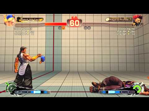 OxbowSphere3 (YU) vs Dollor big me (AK) | SSF4: Arcade Edition PC - Ranked Match