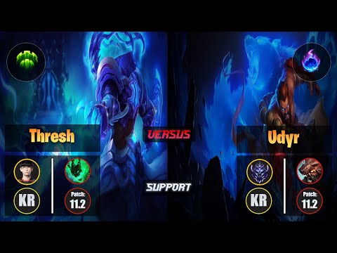 Irove THRESH (Support) [Guardian] VS UDYR - Diamond KR Patch 11.2