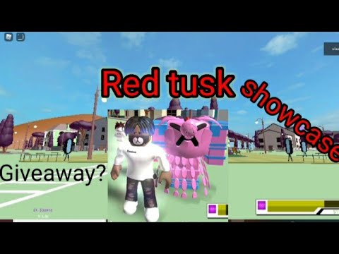 Project jojo Red tusk showcase (Best boss killer) Giveaway?