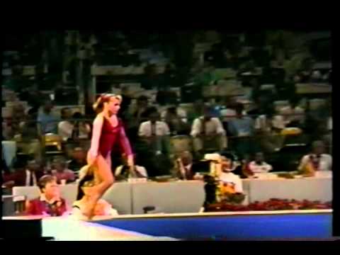 4th T USA Brandy Johnson FX - 1988 Olympic Games 9.825