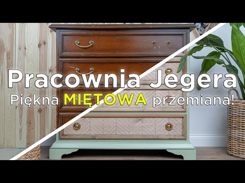 Pracownia Jegera – przemiana orzechowej komody