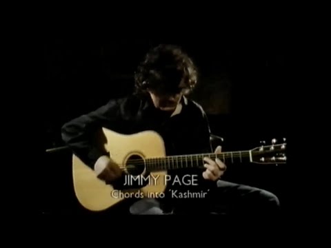 Jimmy Page - Chords into Kashmir (1989)