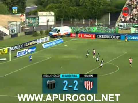Nueva Chicago vs Unión de Santa Fe (2-2) Primera División 2015 Fecha 2