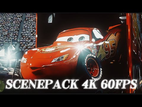 Cars 1/2 Lightning McQueen Scenepack 4K 60FPS