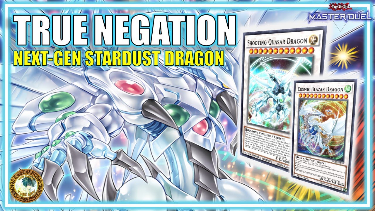 NEXT-GEN Stardust Dragon Deck 2025 HATE NEGATION Guide | MASTER DUEL