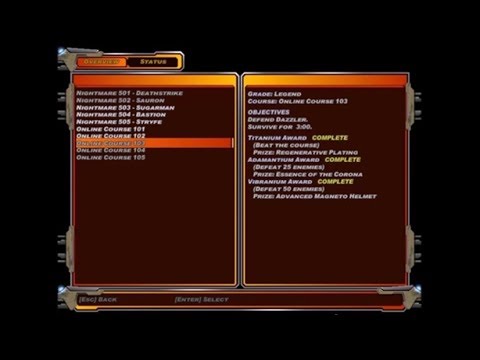 X Men Legends II: Rise of Apocalypse - PC Online Exclusive Danger Room Course 103