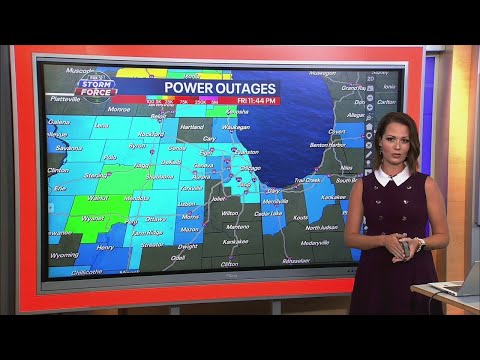 Chicago Power Outage Map