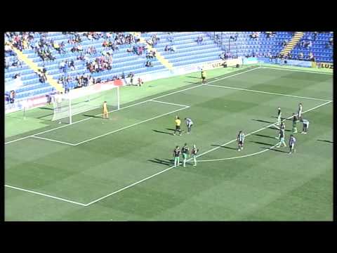 Gol de Portillo (2-0) en el Hércules CF - Racing de Santander - HD