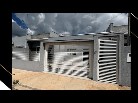 Casa Nova à Venda no Jardim Carolina – Ibaiti/PR - R$ 310.000 | Apta para Financiamento