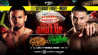 Rolly vs. Teofimo FIGHT PREVIEW: August 22, 2026 | LIVE on PBC PPV