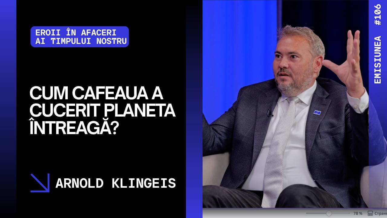 Emisiunea 106. Cum cafeaua a cucerit planeta întreagă? Arnold Klingeis