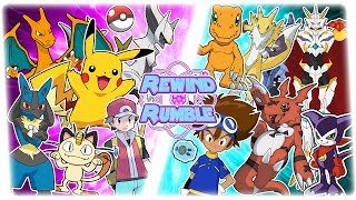 POKÉMON vs DIGIMON! (Pokémon Animation) | REWIND RUMBLE!