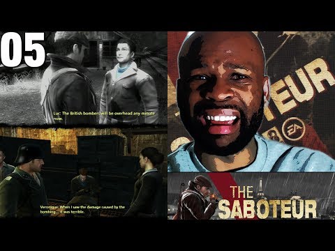 The Saboteur Gameplay Walkthrough Part 5 -  Slaughterhouse
