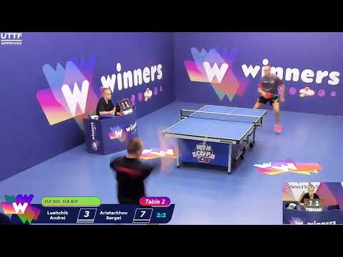 WINners CUP table 2  31.08  Lushchik Andrei - Aristarkhov Sergei   17:30