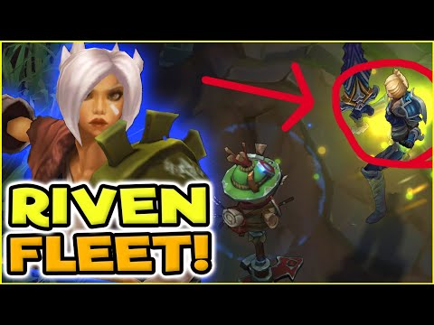RIVEN NOW HEALS MORE THAN EVER? (FLEET RETURNS) - S11 RIVEN TOP GAMEPLAY (Season 11 Riven Guide)