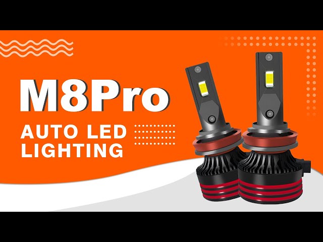 لمبة ليد أمامية كونبكس m8 برو