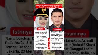 Download lagu potret suami istri jadi pejabat: ini biodata fadia arafiq dan ashraff abu #shortvideo #shorts #viral mp3