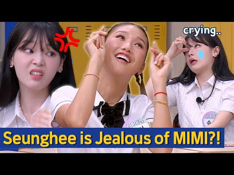 Why is Seunghee jealous of Mimi?
