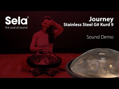 Sela SE 218 Journey Handpan G# Kurd Stainless Steel