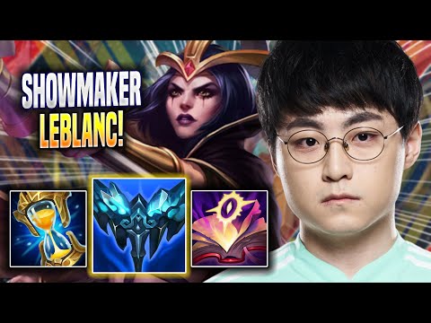 SHOWMAKER IS A BEAST WITH LEBLANC! - DK ShowMaker Plays Leblanc MID vs Vex! | Season 2022