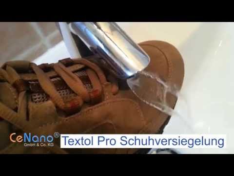 Test Nano Textilversiegelung - CeNano Textol Pro Schuhversiegelung ist dauerhaft "everdry" ;)