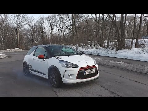 Citroen DS3 Racing - Sound, Wheelspins, Ride & Fun