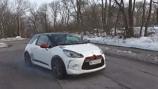Citroen DS3 Racing - Sound, Wheelspins, Ride & Fun