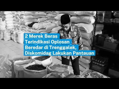 2 Merek Beras Terindikasi Oplosan Beredar di Trenggalek, Diskomidag Lakukan Pantauan