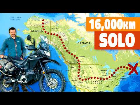 My DREAM Motorcycle Trip Across North America as a BEGINNER