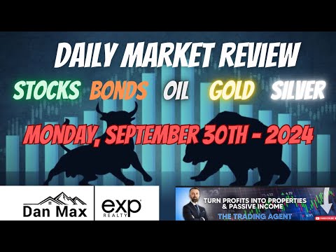 Daily Market Review - September 30th, 2024 | Stocks, Oil, Bonds, Gold & Silver Analysis