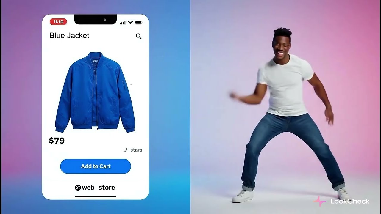 LookCheck Video – virtual try-on demo thumbnail