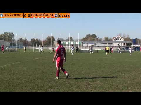 OFK ŽARKOVO - FK RADNIČKI (N.B) - 1 : 2