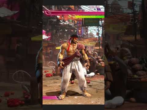 Ryu's Perfect Victory Taunt