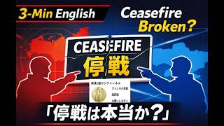 3分で英語力と情報力アップ！トランプ提案の停戦？ロシア・ウクライナ紛争の行方！4428